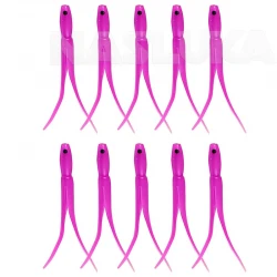 Χταπόδια Σιλικόνης FilStar Shirasu 4.4εκ - 10 τμχ-  Purple