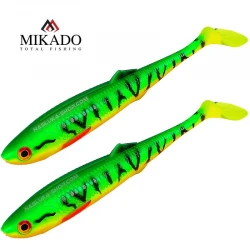 Σετ 2 τμχ. Σιλικόνες Shad Mikado Sicario 14εκ - χρώμα Firetiger