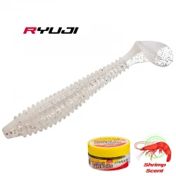Τεχνητά Σιλικόνης Ryuji Perfect Baits LT - χρώμα F - 7εκ - 10 τμχ