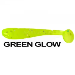 Σετ 20 τμχ Τεχνητά Σιλικόνης Ryuji Rockfish 3.5εκ - Green Glow