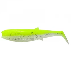 Τεχνητό Σιλικόνης Savage Gear Cannibal Shad - Fluo Yellow Glow