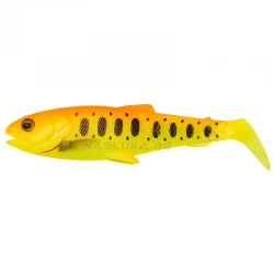 Τεχνητό Σιλικόνης Savage Gear Craft Cannibal PaddleTail - Golden Ambulance