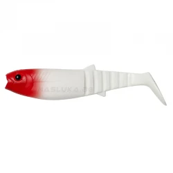 Τεχνητό Σιλικόνης Savage Gear LB Cannibal Shad - Red Head