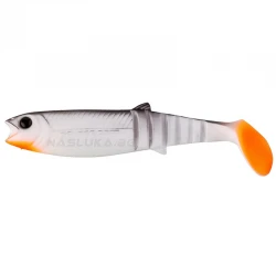 Τεχνητό Σιλικόνης Savage Gear LB Cannibal Shad - White Black