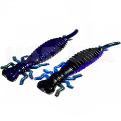 Τεχνητό Σιλικόνης Sea Buzz Crazy Larva 5.0εκ  - 5 τμχ - χρώμα Dark Purple