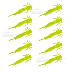 Τεχνητά Σιλικόνης Senshu Nymph Crawler - χρώμα Yellow Fluo