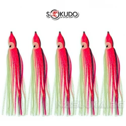 Χταποδάκια σιλικόνης Sokudo - χρώμα Pink Glow