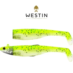 Τεχνητά Σιλικόνης Westin Magic Minnow Jig - χρώμα Sparkling Chartreuse