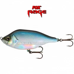 Wobbler Fox Rage Hitcher 80 Lipless Jerk & Twitch - UV Cool Herring