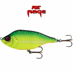 Wobbler Fox Rage Hitcher 80 Lipless Jerk & Twitch - UV Fire Tiger