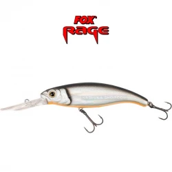 Wobbler Fox Rage Slick Stick DR - UV Silver Baitfish