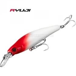 Βυθιζόμενο τεχνητό Ryuji Bubble Bait 80S - 8εκ 12γρ - Χρώμα Red Head