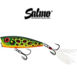 Wobbler-Popper Salmo Rattlin Pop - Χρώμα Hot Toad