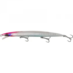 Τεχνητό Wobbler Savage Gear Sandeel Jerk Minnow LS 17.5см 25г F - Pink White Glow