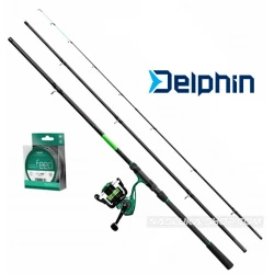 Σετ Ψαρέματος Feeder Delphin GreenFeed 3.60μ