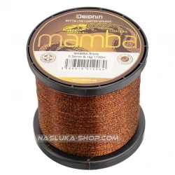 Πετονιά για ψάρεμα κυπρίνου Delphin Mamba Carp Bronz - 1200μ
