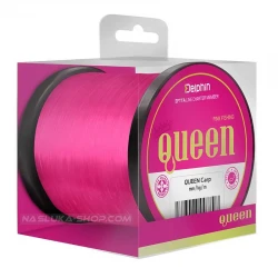 Μεσινέζα για ψάρεμα κυπρίνου Delphin Queen Carp Pink 600μ