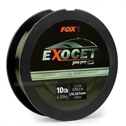 Μεσινέζα Fox Exocet Pro Distance Casting Mono - Lo-Vis Green - 1000μ