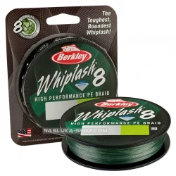Νήμα 8κλωνο Berkley Whiplash PE Braid - 150μ - Moss Green