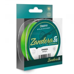 Νήμα 8κλωνο για spinning Delphin Zandera 8X Fluo Green - 150μ