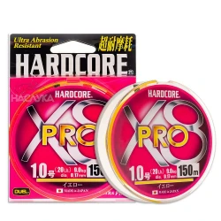 Νήμα Duel Hardcore X8 Pro - Yellow