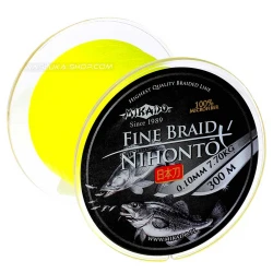 Νήμα Mikado Nihonto 4x Fine Braid - 300μ - Fluo Yellow