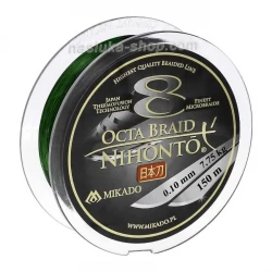 Νήμα Mikado Nihonto Octa Braid Green - 150μ