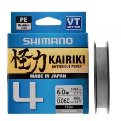 Νήμα Ψαρέματος Shimano 4 Kairiki Steel Gray - 150μ