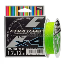 Νήμα YGK Frontier x4 - Single Color - 100μ