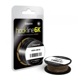 Νήμα για αρματωσιές κυπρίνου Delphin Hookline 6K - 20μ - Muddy