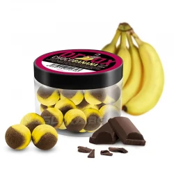 Πλωτές Μπάλες Ψάρεμα Κυπρίνου Delphin Breax Pop-Up 16χλστ - Choco Banana