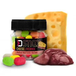  Delphin D Snax Method Wafters 10х7χλστ - Cheese Liver Mix