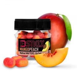 Delphin D Snax Method Wafters 7х5.5 χλστ - Mango Peach