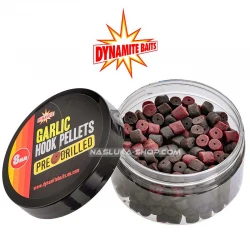  Dynamite Baits Hook Pellets Pre-Drilled - Garlic