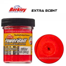Πάστα Ψαρέματος Πέστροφας Berkley Extra Scent Glitter - Fluo Red