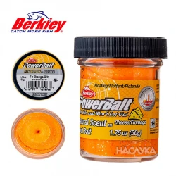 Μαλάγρα Πάστα για ψάρεμα πέστροφα Berkley Extra Scent Glitter, Trout Bait Cheese - Fluorescent Orange