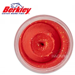 Μαλάγρα Πάστα για ψάρεμα πέστροφα Berkley Extra Scent Glitter, Trout Bait - Salmon Red