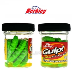 Τεχνητό δόλωμα Berkley Gulp HoneyWorm - Green Spring