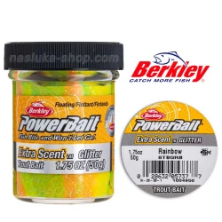 Μαλάγρα Πάστα για ψάρεμα πέστροφας Berlkey Extra Scent, Trout Bait - Rainbow