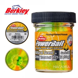 Μαλάγρα πάστα για ψάρεμα πέστροφας Berkley Natural Scent Glitter - Rainbow