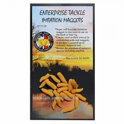 Τεχνητό λευκό σκουλήκι Enterprise Popup Imitation Maggots - Yellow