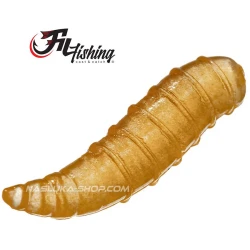 Λευκά σκουλήκια σιλικόνης Filex Maggots - χρώμα FF03 Perla