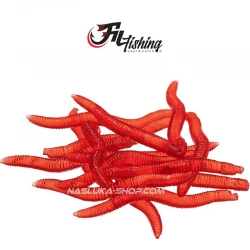 Σκουλήκι Σιλικόνης Filex RedWorm - 7707