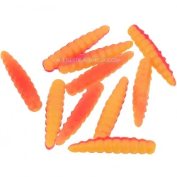 Προνύμφες σιλικόνης Magic Trout B-Maggot - Yellow Orange
