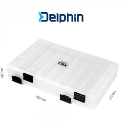Κασετίνα Τεχνητών Delphin TBX DUO 355 - 16 Clip