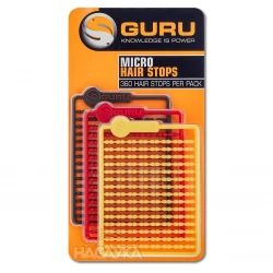 Στοπερ Guru Micro Hair Stops - 360 τμχ