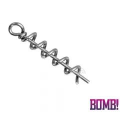 Σπιράλ για τεχνητά σιλικόνης Bomb Twisto O-Lock