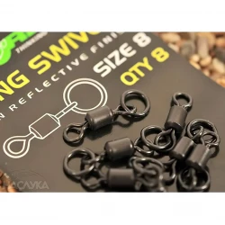 Στριφτάρια με κρίκους Korda Ring Swivel - size 8