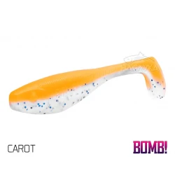 Σετ 5 τμχ Τεχνητά Σιλικόνες Delphin BOMB Fatty - 10 εκ - χρώμα Carot