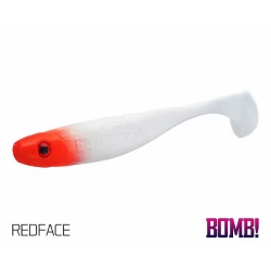 Τεχνητά Σιλικόνης BOMB Rippa - Redface - 5 τμχ